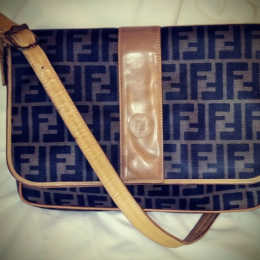 Vintage Fendi Monogram Crossbody